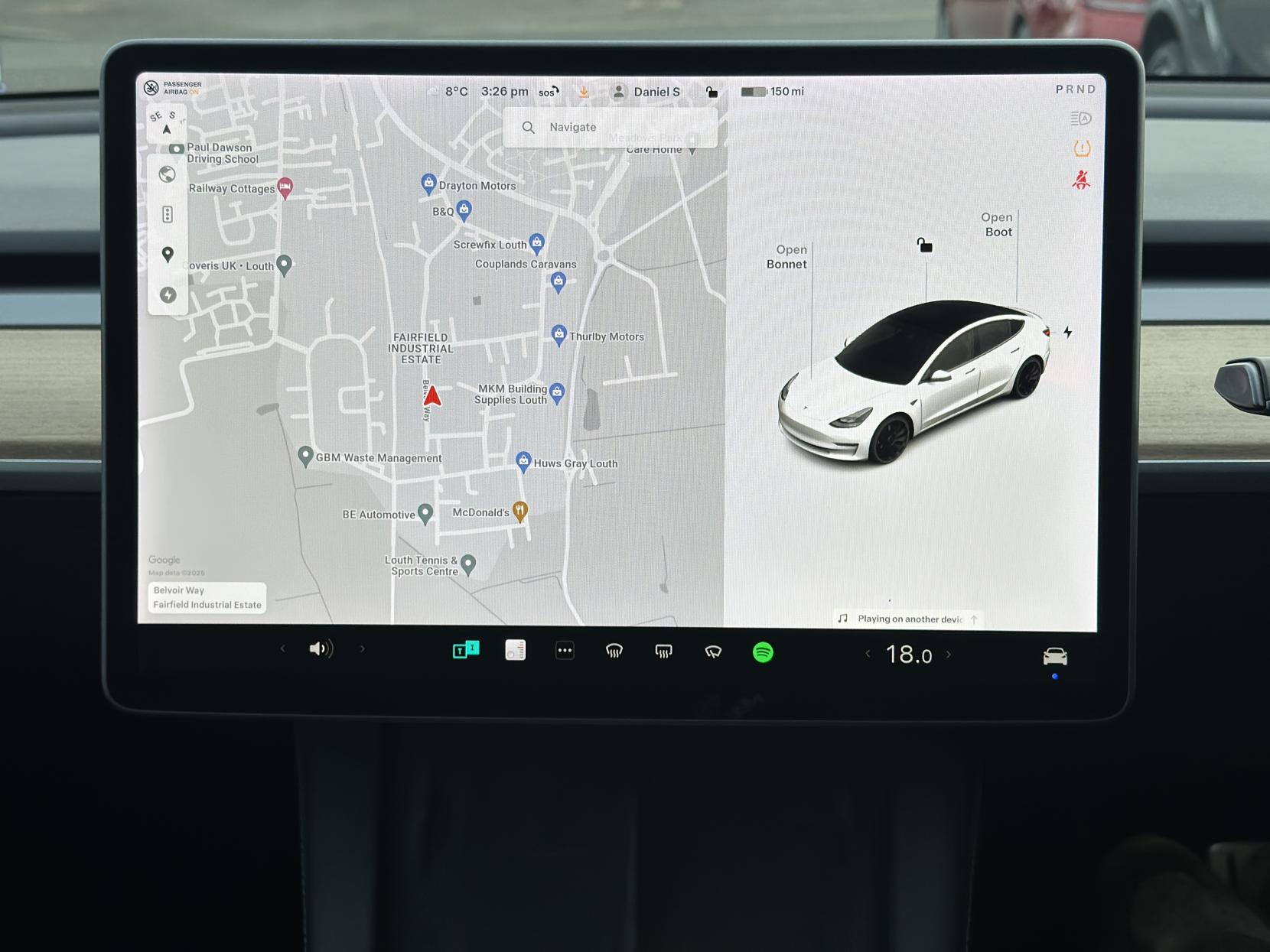 Tesla Model 3 (Dual Motor) Performance Saloon 4dr Electric Auto 4WDE (Performance Upgrade) (449 bhp)