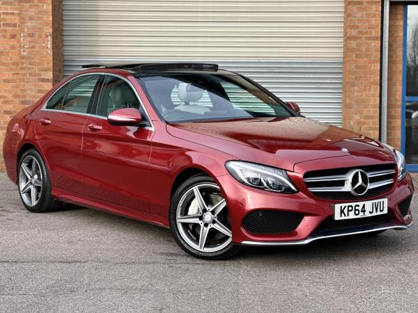 Mercedes-Benz C Class 2.1 C300h BlueTEC AMG Line Saloon 4dr Diesel Hybrid G-Tronic+ Euro 6 (s/s) (231 ps)