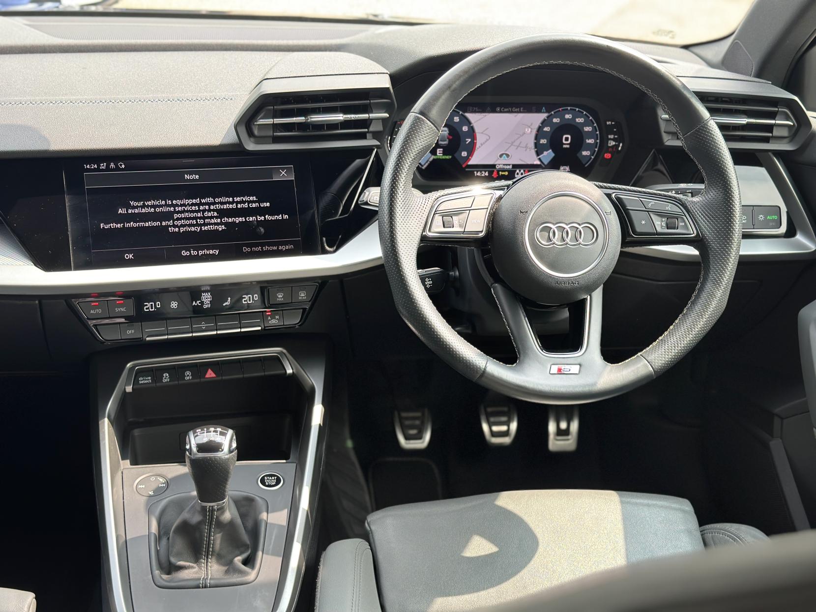 Audi A3 1.5 TFSI 35 S line Saloon 4dr Petrol Manual Euro 6 (s/s) (150 ps)